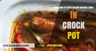 Crock Pot Italian Sausage: Cooking Time Perfection