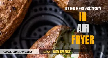 Jacket Potato Perfection: Air Fryer Cooking Time Guide