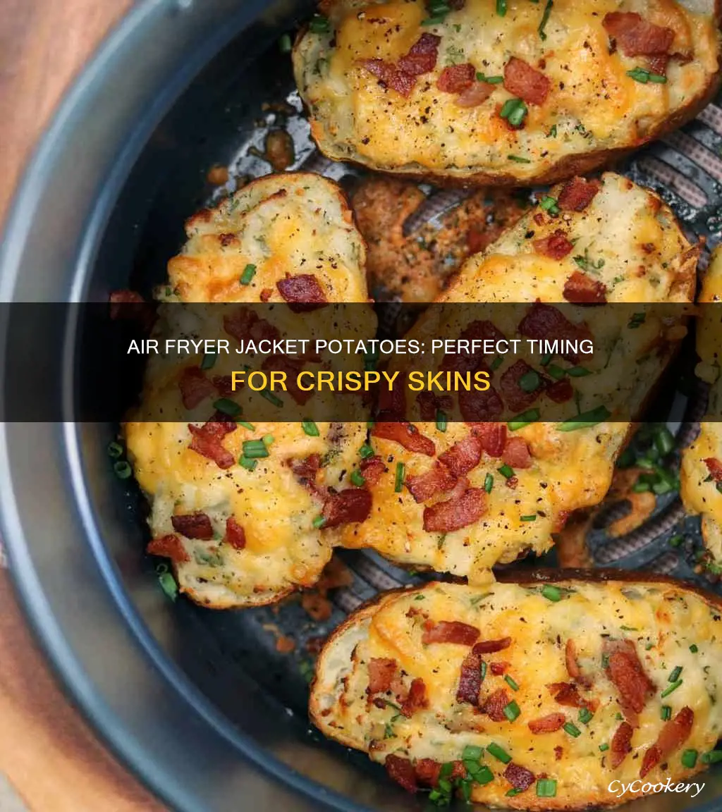 how long to cook jacket potato in air fryer