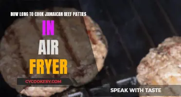 Air-Fryer Jamaican Beef Patty Cooking Time Perfection