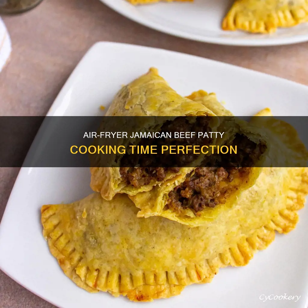 how long to cook jamaican beef patties in air fryer