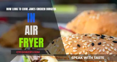 Perfectly Cooked: Air Fryer Chicken Burgers, Jane's Way