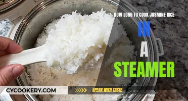 Steaming Jasmine Rice: How Long Does It Take?