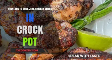 Crock Pot Jerk Chicken Wings: Cooking Time Perfection