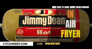 Air Fryer Jimmy Dean Sausage: Cooking Time Perfection