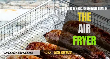 Crispy, Juicy Johnsonville Brats: Air Fryer Cooking Time Revealed