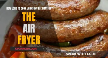 Air Fryer Johnsonville Brats: Cooking Time Perfection