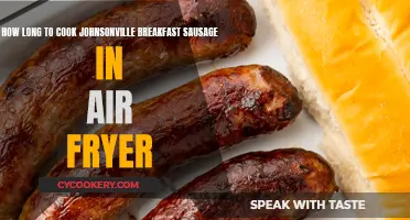 Perfectly Cooked Johnsonville Sausage: Air Fryer Times Revealed