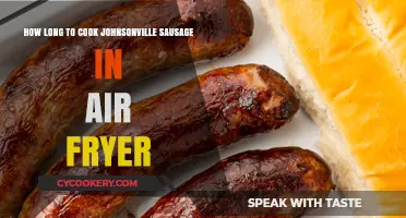 Crispy Johnsonville Sausage: Air Fryer Cooking Time Guide