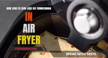 Air Fryer Chimichanga: The Perfect Jose Ole Cooking Time