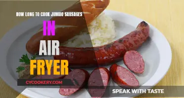 Air-Frying Jumbo Sausages: The Perfect Timing Guide