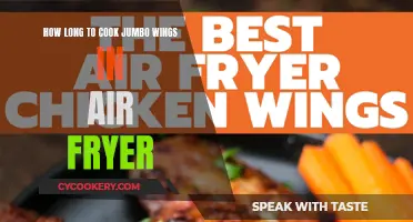 Air Fryer Jumbo Wings: Cooking Time Perfection