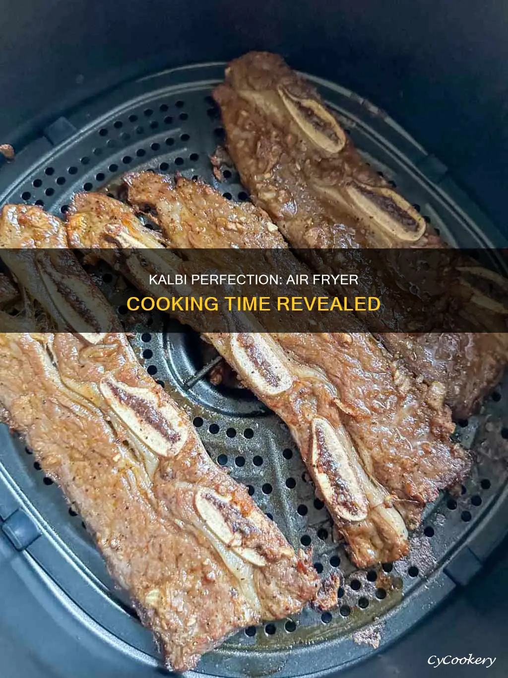 how long to cook kalbi in air fryer