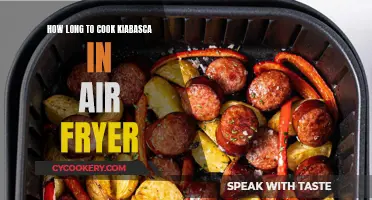 Air Fryer Kiabasca: Cooking Time and Tips