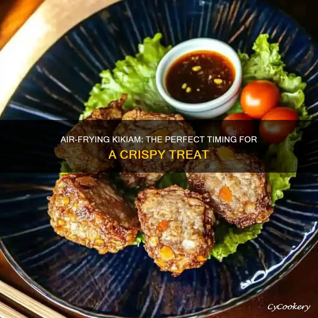 how long to cook kikiam in air fryer
