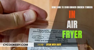 Air Fryer Cooking: Kroger Chicken Tenders, Quick and Crispy!