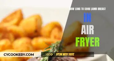 Perfectly Cooked Lamb Breast: Air Fryer Time Guide