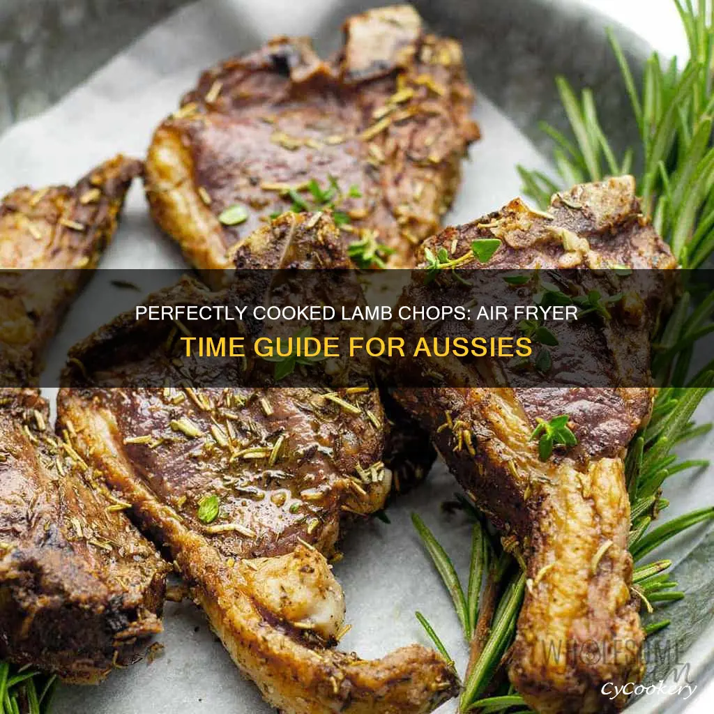 how long to cook lamb chops in air fryer australia