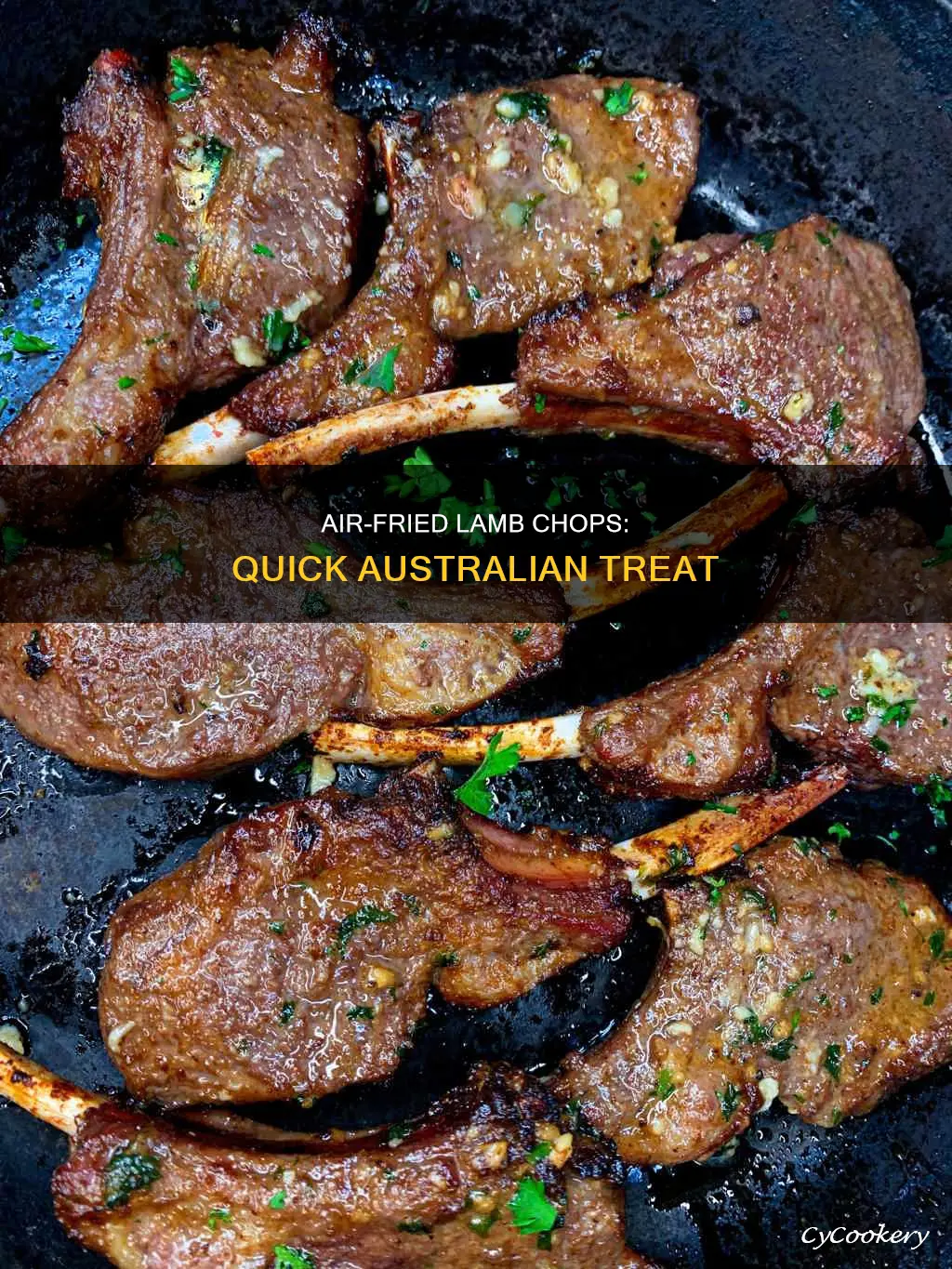 how long to cook lamb chops in air fryer australia