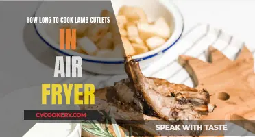 Air-Fried Lamb Cutlets: Cooking Time Perfection