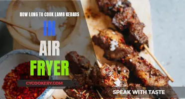 Perfectly Cooked Lamb Kebab: Air Fryer Time Guide