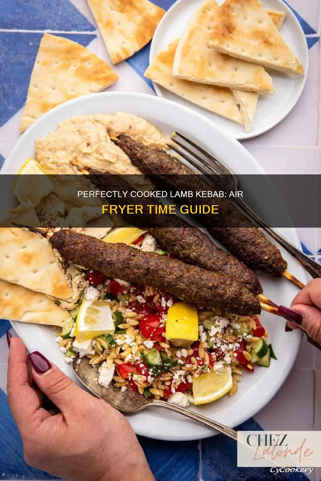 how long to cook lamb kebabs in air fryer