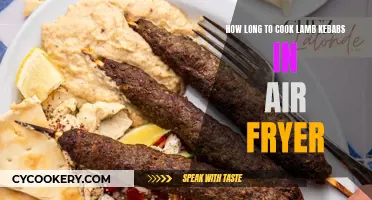 Air-Fryer Lamb Kebabs: Quick, Easy, and Delicious