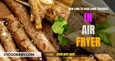 Air-Frying Lamb Sausages: The Perfect Timing