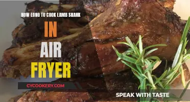 Perfectly Cooked Lamb Shank: Air Fryer Time Guide