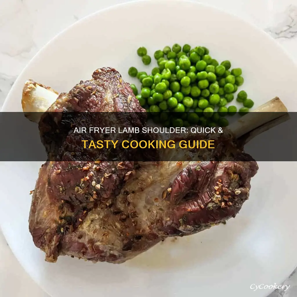 how long to cook lamb shoulder in air fryer