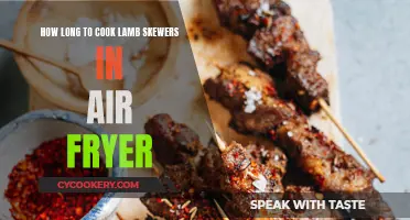 Perfectly Cooked Lamb Skewers: Air Fryer Times Revealed