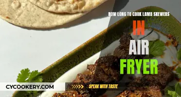 Air Fryer Lamb Skewers: Quick, Easy, and Delicious