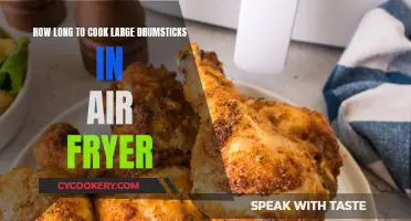 Air Fryer Large Drumsticks: Cooking Time Perfection
