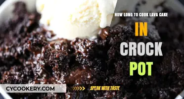 Lava Cake Perfection: Slow-Cooked Indulgence