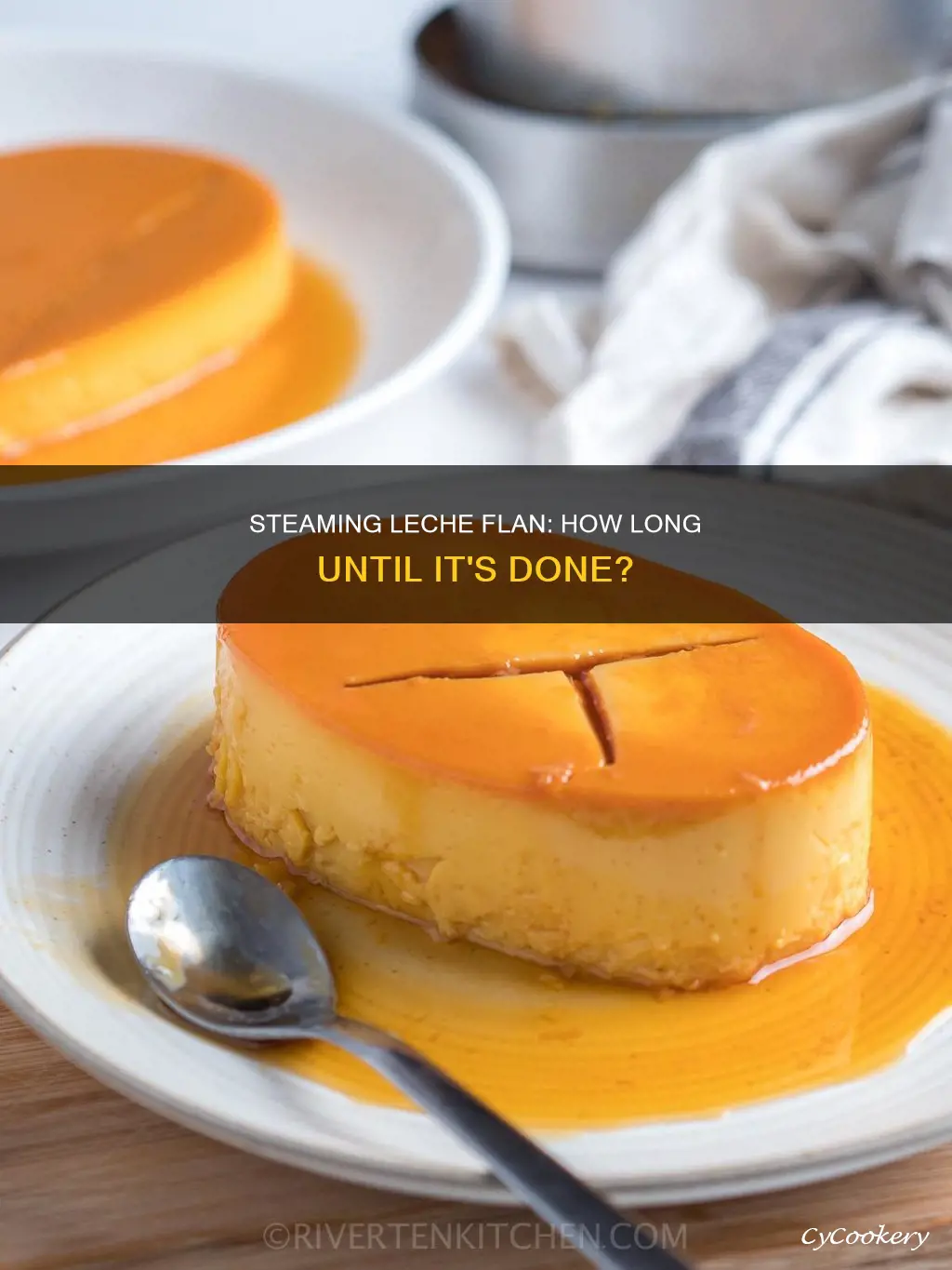 how long to cook leche flan in steamer