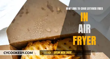 Air Fryer Leftover Fries: Reheating Time and Tips