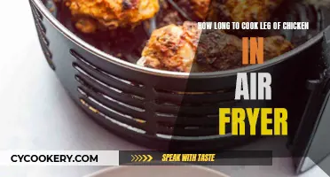 Perfectly Cooked Leg of Chicken: Air Fryer Time Guide