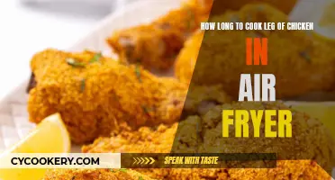 Air Fryer Leg of Chicken: Cooking Time Perfection
