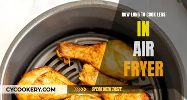 Air-Fryer Chicken Legs: Cooking Time and Tips