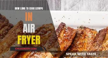 Perfectly Crispy Liempo: Air Fryer Cooking Time Guide