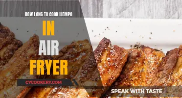 Air Fryer Liempo: Cooking Time Perfection