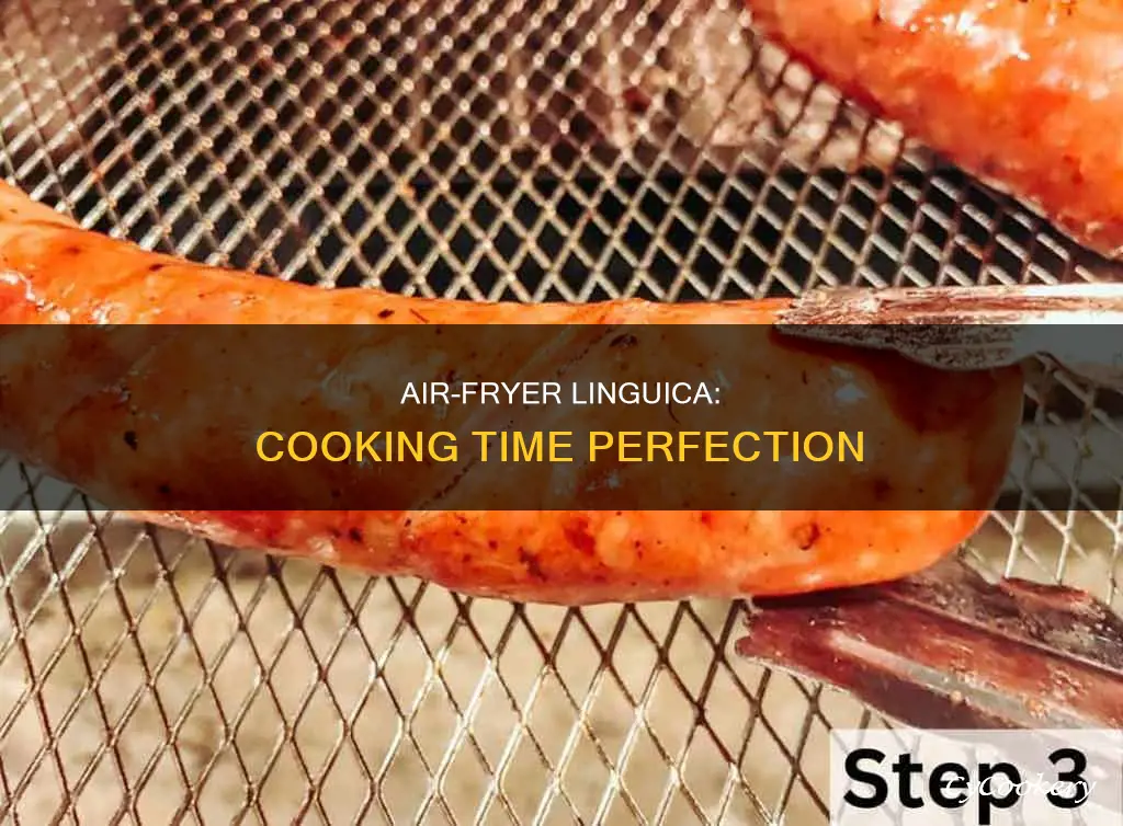 how long to cook linguica in air fryer