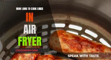 Air Fryer Cooking: Perfect Links, Timing is Everything