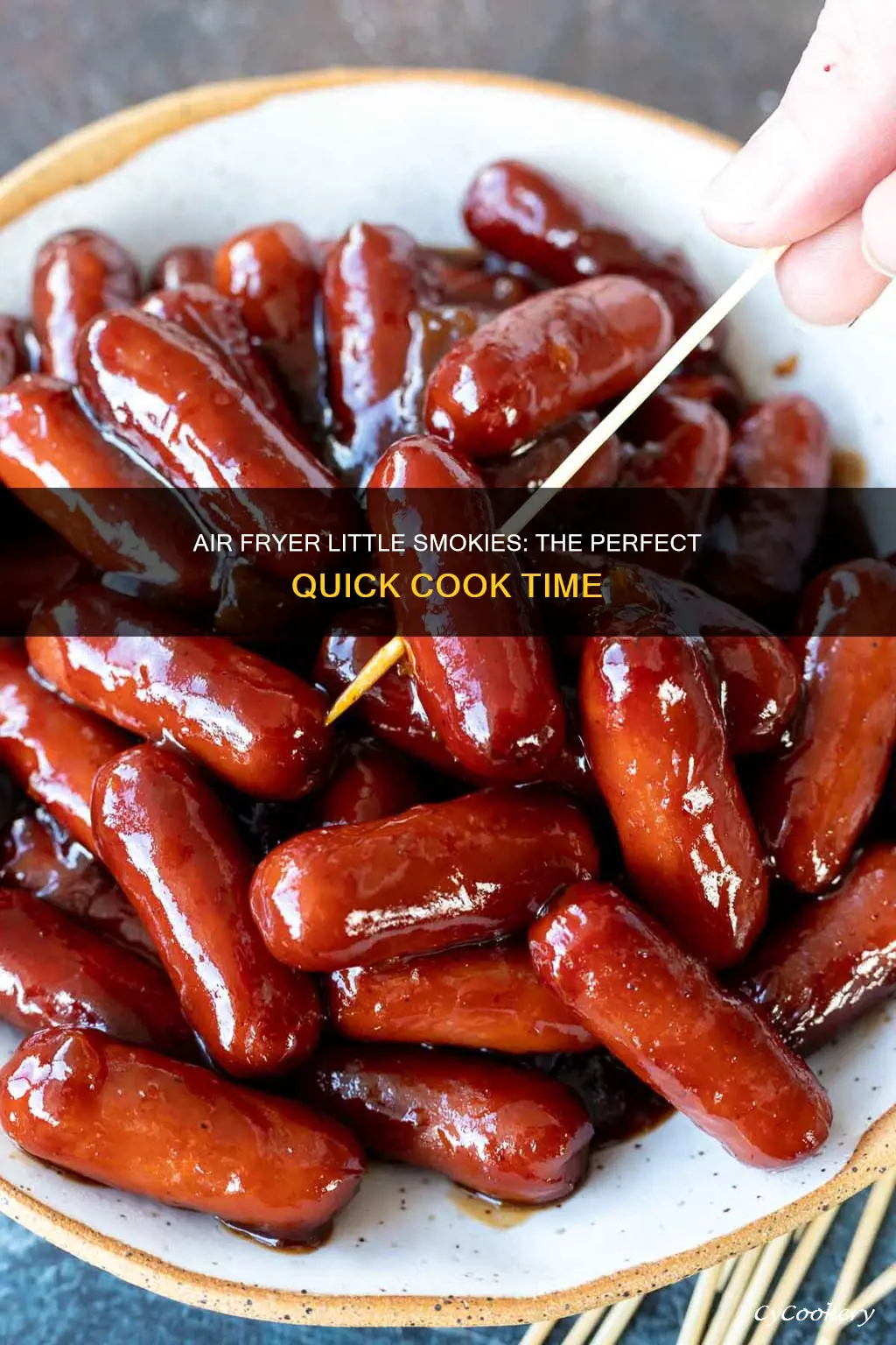 how long to cook little smokies in air fryer