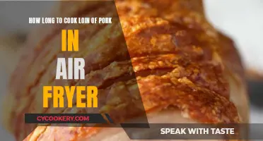 Air Frying Pork Loin: How Long Does It Take?