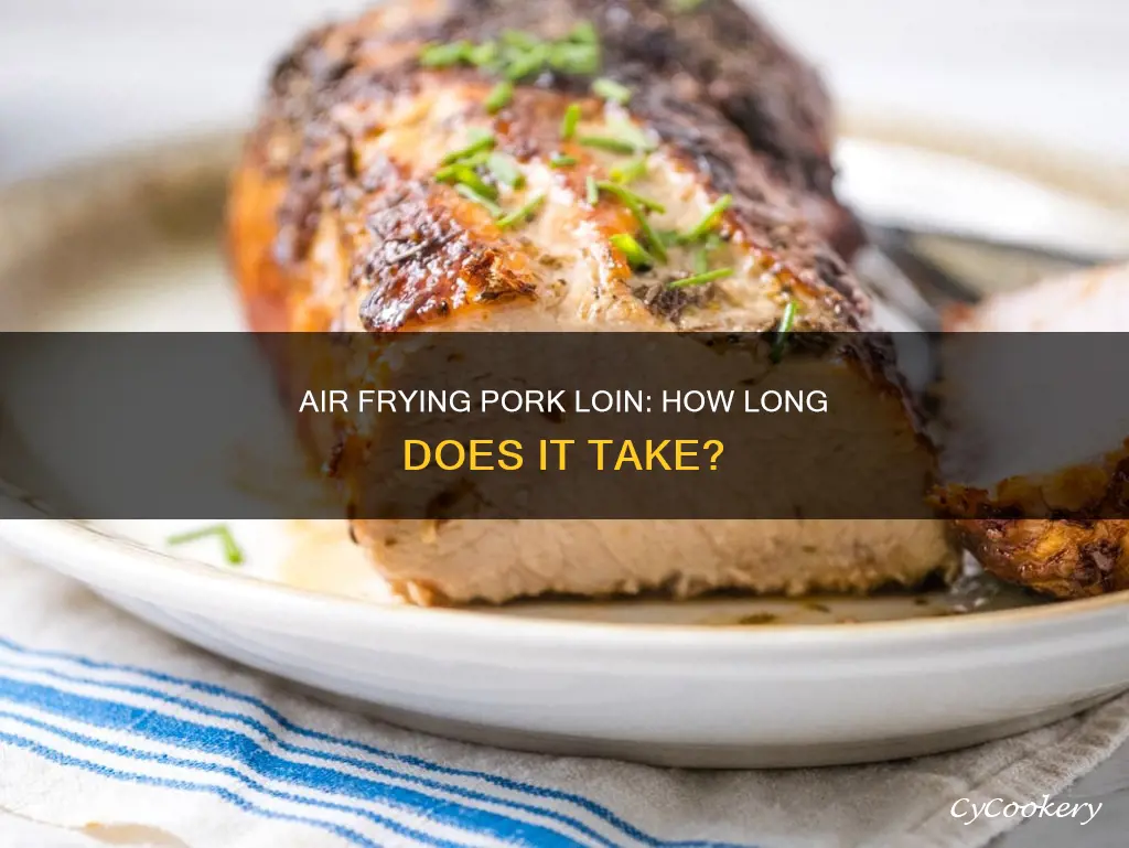 how long to cook loin of pork in air fryer