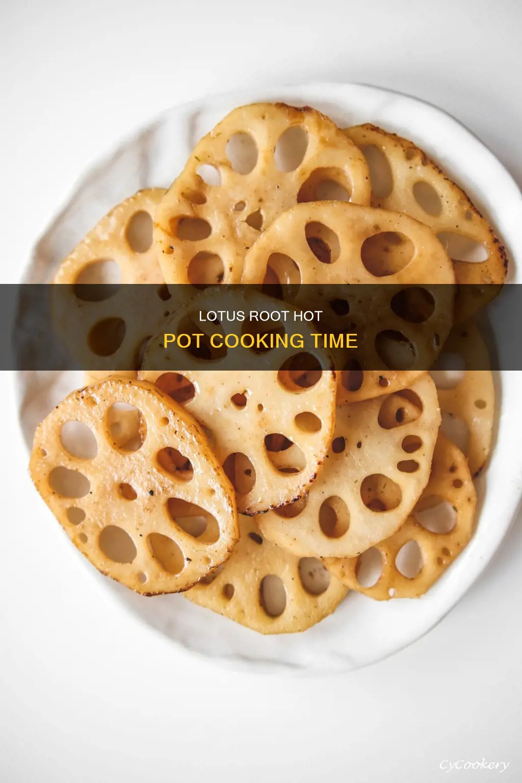 how long to cook lotus root in hot pot