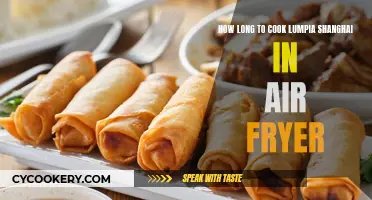 Perfectly Crispy Lumpia Shanghai: Air Fryer Cooking Time Guide