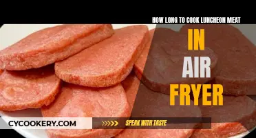 Air Fryer Luncheon Meat: Perfectly Cooked in Minutes!