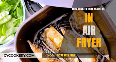 Air-Fryer Mackerel: Cooking Time Perfection